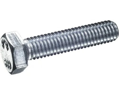 Șuruburi metrice cu cap hexagonal Dresselhaus 6x20 mm DIN933 aluminiu, 100 bucăți pac