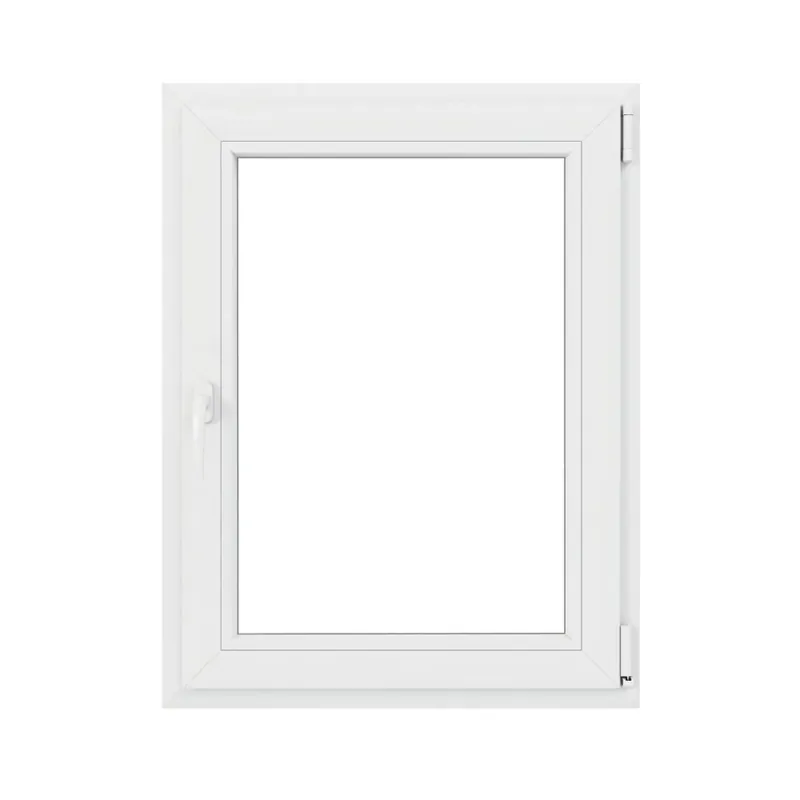 Fereastra PVC, 5 camere, deschidere oscilobatanta, dreapta, alb, 80 x 120 cm