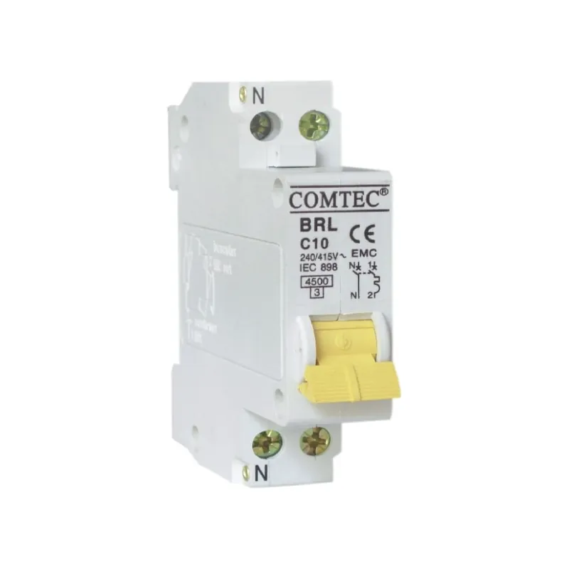 Siguranta automata modulara MCB Comtec BRL 16838, 1P+N, 16 A, curba C buc