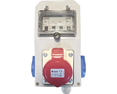Tablou organizare electrică șantier Elvon 4 module IP44 T1x16+M2x16 buc
