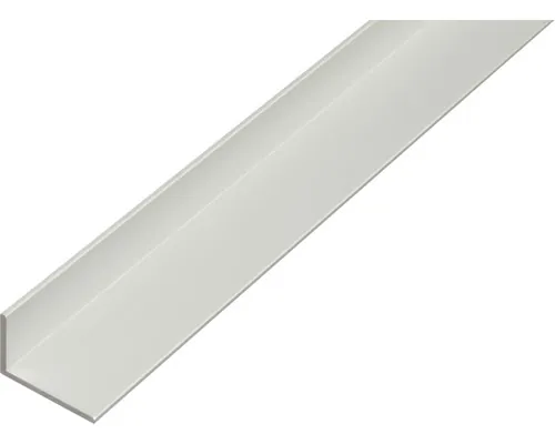 Cornier aluminiu Kaiserthal 40x10x2 mm, lungime 2m, argintiu, eloxat buc
