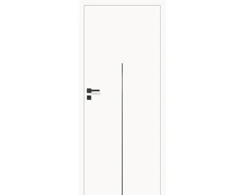 Foaie de ușă Classen alb mat Milk 1C 203,5x64,4 cm dreapta 3 balamale buc