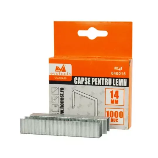 Set 1000 capse capsator, tip 53, 14 mm inaltime, grosime 0.75 mm, Evotools 1000buc