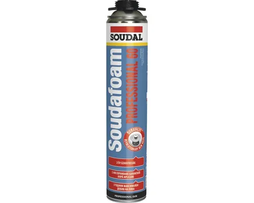 Spumă poliuretanică SOUDAL profesională 750 ml pentru pistol buc