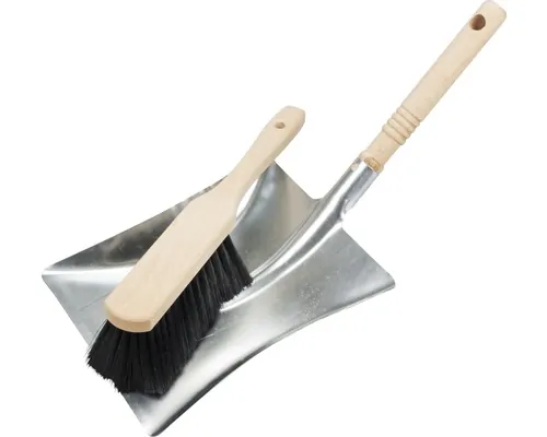 Set făraș metalic cu perie Bümag buc