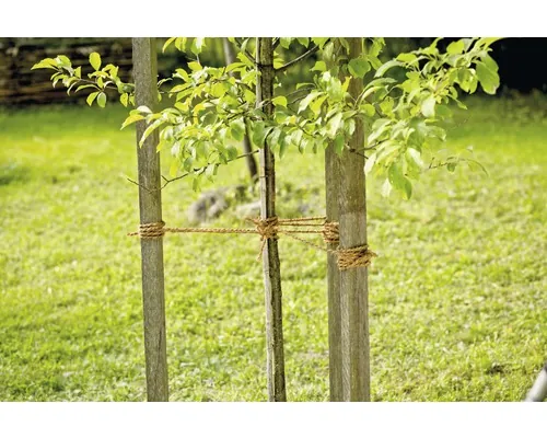 Șnur de iută pentru grădină FloraSelf 250 m natur buc