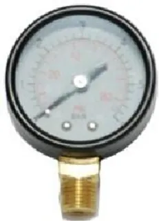 MANOMETRU D50 RADIAL 0-10 BAR