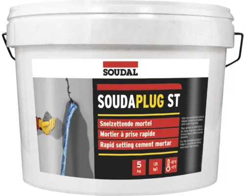 Mortar ciment SOUDAL Soudaplug 5 kg buc