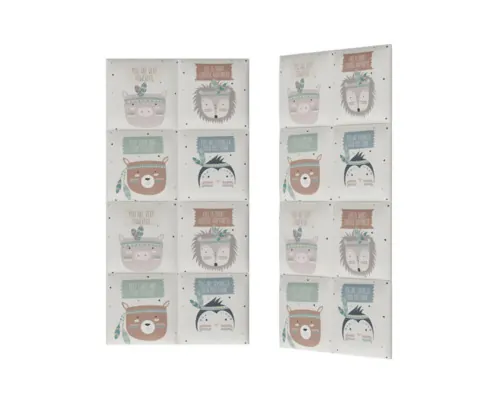 Panou tapițat pentru camera copiilor Mollis Skipper 30x30 cm buc