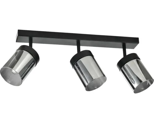 Șină spoturi Klausen Hazy E27 max. 3x15W negru buc