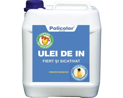 Ulei de in fiert și sicativat Policolor 5 l buc