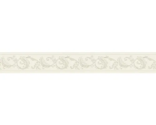 Bordură decorativă autoadezivă A.S. Création 36914-3 Only Border model ornamental crem 5 m x 8 cm rola