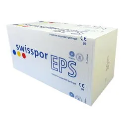 Polistiren expandat EPS50 1000x500x40mm (6mp/bax) Swisspor