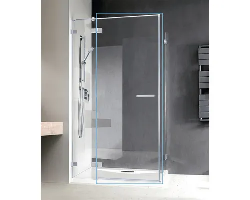 Ușă rabatabilă Radaway Euphoria KDJ deschidere stânga, 60x200 cm, sticlă securizată transparentă, profil crom buc