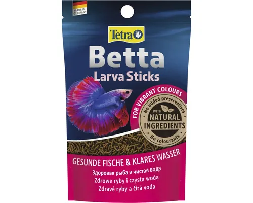 Hrană pentru pești acvariu Tetra Betta Larva Sticks 5 g buc