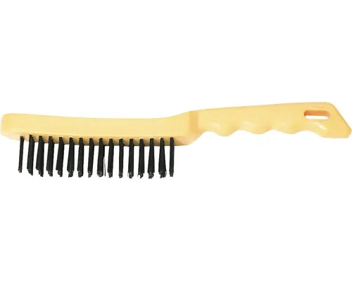 Perie de sârmă oțelită GYS 290mm, 4 rânduri, mâner din plastic buc
