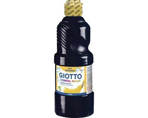 Tempera Giotto black 500 ml buc