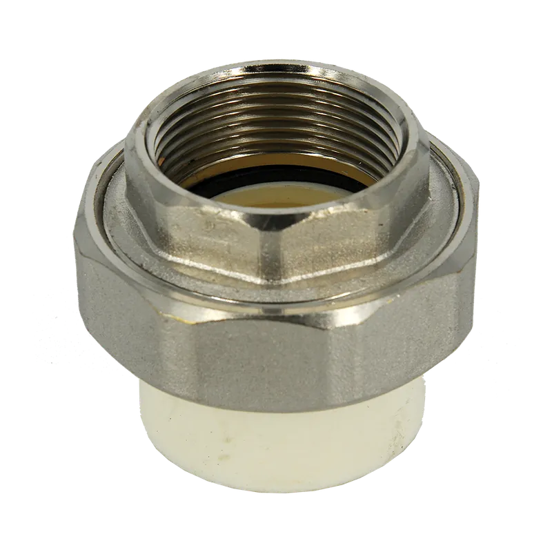 Racord olandez alama Vesbo, filet interior, PPR, alb, 40 mm x 1 1/4 inch