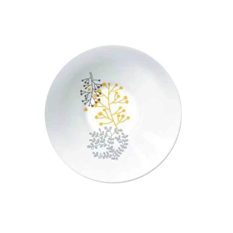 Salatiera portelan, galben, 16.5 cm, Nordic