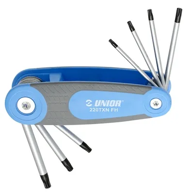 Set de chei cu profil TX cu maner tip briceag 9-40/8pcs