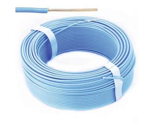Cablu FY (H07V-U) Iproeb 1,5mm² albastru, inel 100m rola