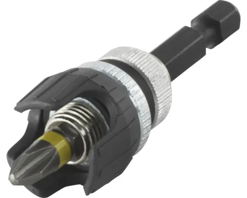 Suport biți Wolfcraft 65mm cu opritor de adâncime, incl. 1 bit cruce PH2 buc