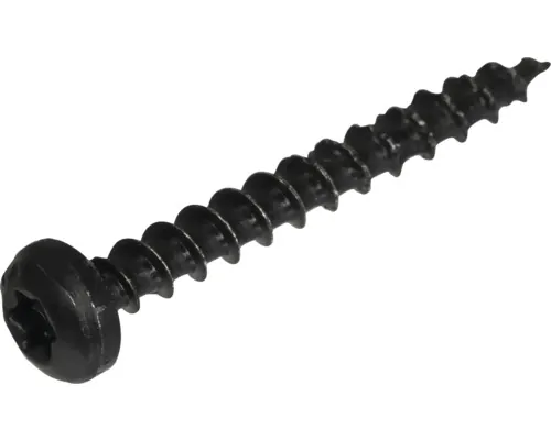 Șuruburi lemn universale Ø4x40mm Dresselhaus JD Black Edition, 100 buc. pac