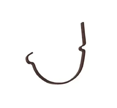 Carlig jgheab L=0.08mm D=150mm RAL 8017, maro inchis