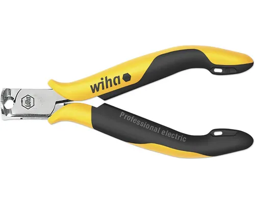 Clește de tăiat frontal Wiha ESD 125mm, lat, tăiere simetrică buc