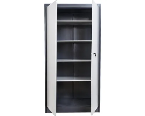 Dulap metalic FAM MD68 920x420x1800 mm, cu 2 uși și 4 polițe buc