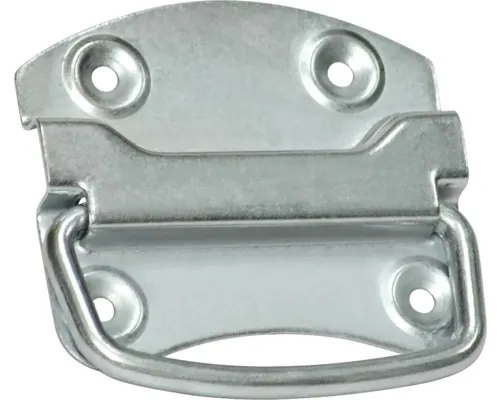 Mâner pentru mobilă distanță perforații 80mm, oțel zincat buc