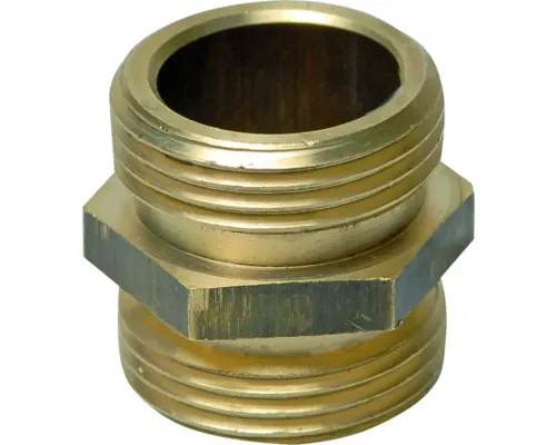 niplu filetat din alamă, filet exterior 3/4" buc