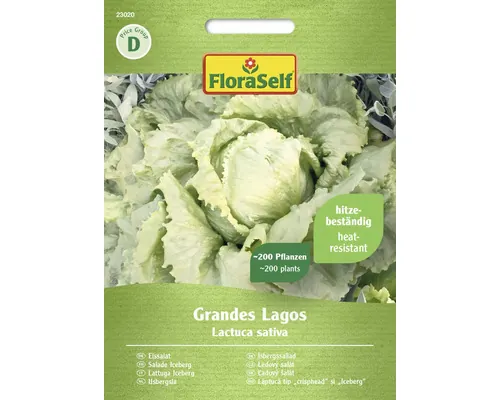 Semințe de salată Eisberg Grandes Lagos FloraSelf buc