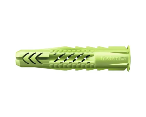 Dibluri plastic fără șurub Fischer UX Green 8x50 mm, set 40 bucăți, cu guler pac