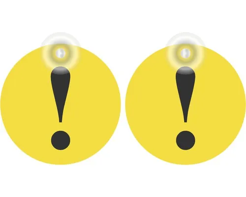 Indicator avertizare „Semn începător”, 1 pereche buc