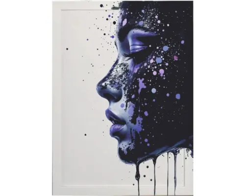 Tablou canvas pictat Emoții 35x45 cm buc