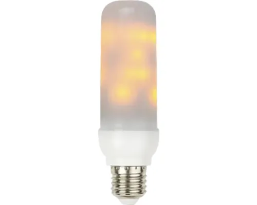 Bec LED Rabalux E27 3W, efect flacără, lumină caldă buc