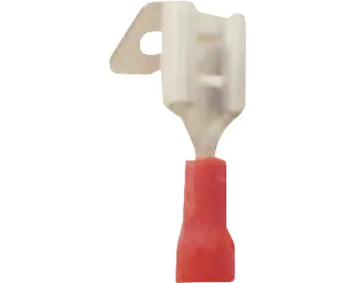 Papuci auto izolați mamă + tată Starke 0,5-1,5 mm² / 6,35x0,8 mm, 50 bucăți, culoare roșie pac