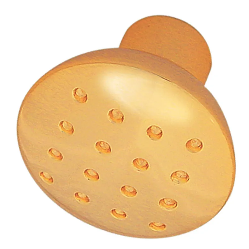 Buton pentru mobila, metalic, auriu, M 480.07.20, 28 x 24 mm buc