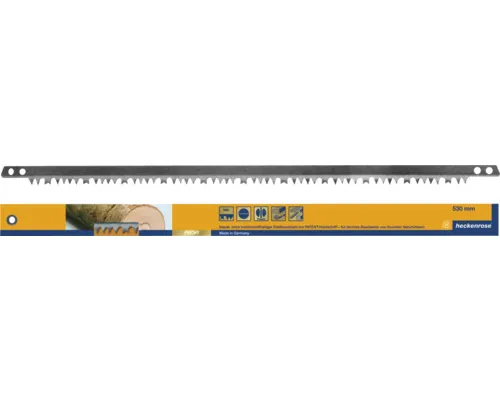 Pânză fierăstrău manual Heckenrose 530mm, albăstrită, pentru lemn buc