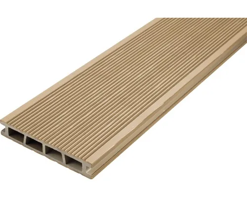 Profil WPC pentru terasă tec 4000x150x25 mm buc