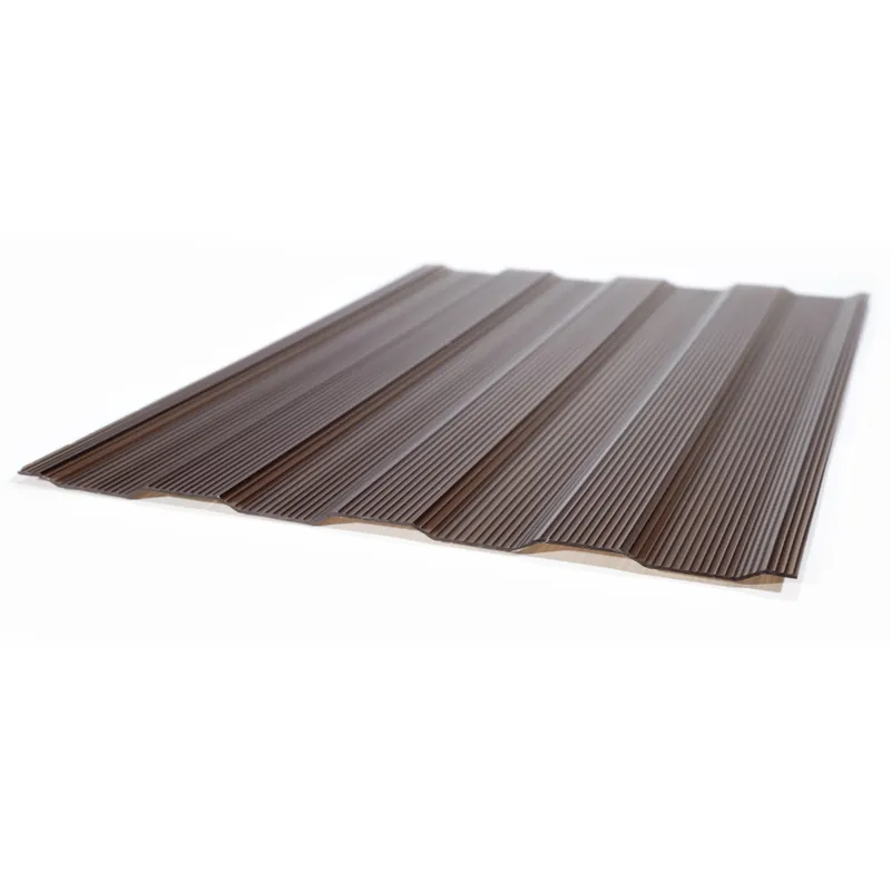 Rola policarbonat solid Polyplast Puls, bronz, 1.26 x 20 m