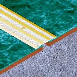Trecere lata auriu satinat l=2.7m l=51mm XSG517.83