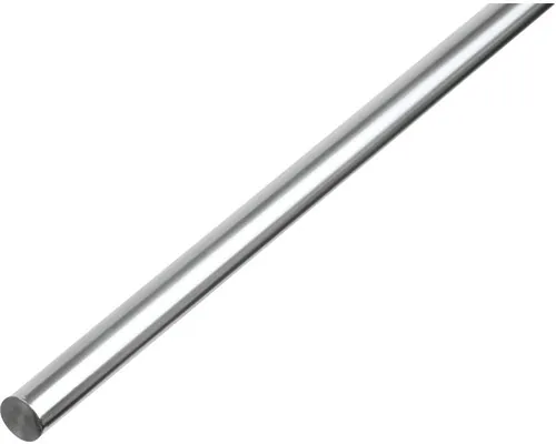Bară aluminiu rotundă Alberts Ø8mm, lungime 2m, eloxat buc