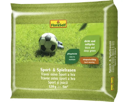 Semințe gazon sport și joacă FloraSelf 120 g 5 m² buc
