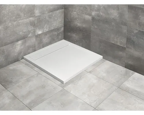Cădiță de duș pătrată Radaway Teos C 90x90x4 cm compozit alb HTC9090-04 buc