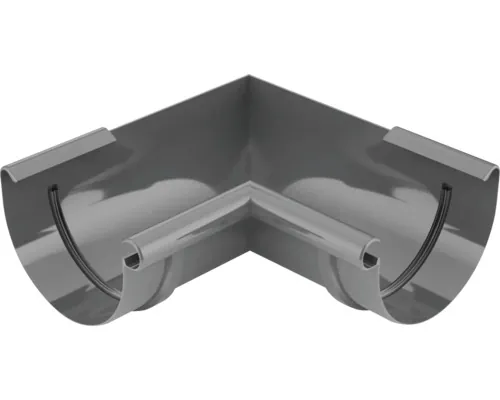 Colțar interior PVC PRECIT Ø 75 mm antracit buc