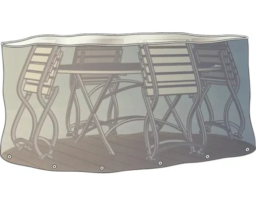 Husă de protecție pentru set mobilier grădină Garden Place oval 230x70 cm buc