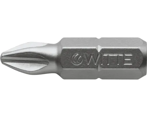 Bit șurubelniță cruce Witte 1/4" PH1 25mm, oțel inoxidabil buc
