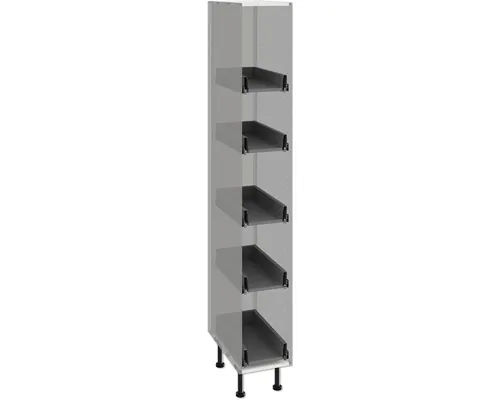 Corp înalt bucătărie PICCANTE Smart 211,8 cm, alb soft nr 51 buc